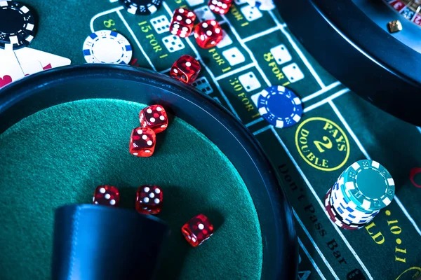 Live-dealer table interface showing blackjack hand with professional croupier